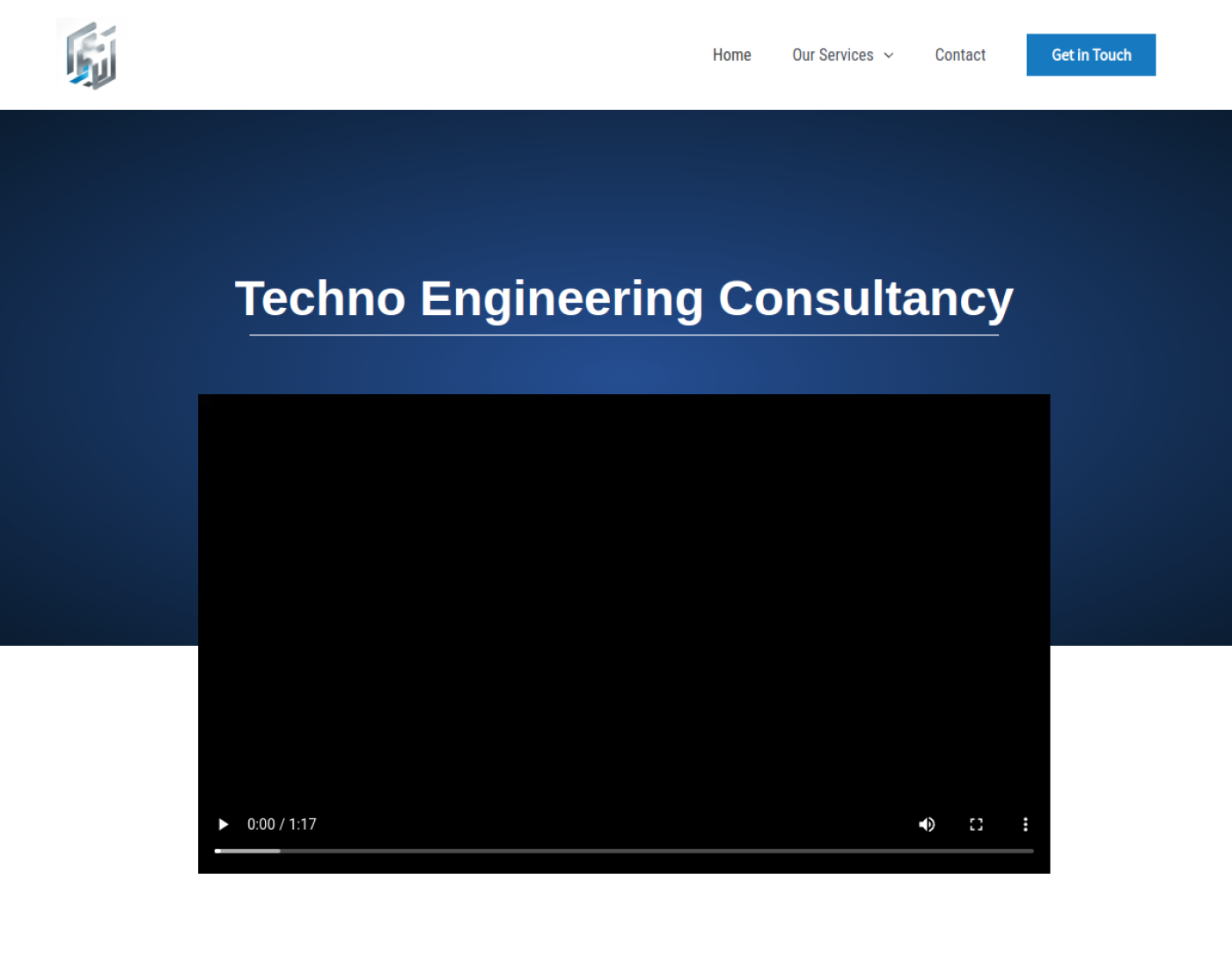 Techno Engineering Consultancy website, designed and built by DF Media